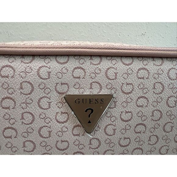 GUESS V7200082 LIGHT ROSE TOILETRY JUNCTION TRAVEL CASE DOPP BAG LOGO - Picture 4 of 10